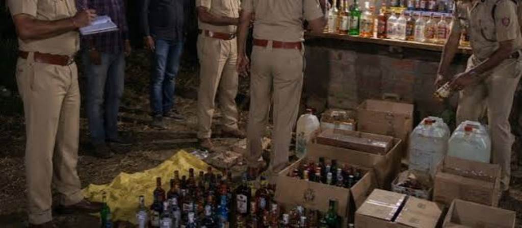 Huge Stock of Illicit Liquor Seized from Farm Shack One Arrested
